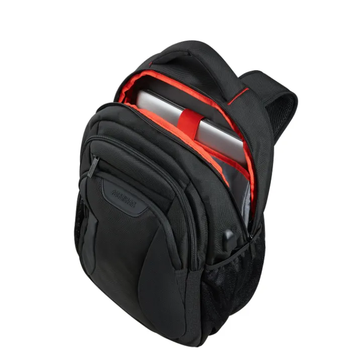 15.6 Inch Laptoptassen|Laptop Rugzakken>American Tourister At Work Laptop Backpack 15.6'' Eco USB bass black