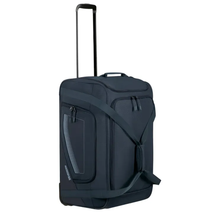 Grote Reistassen|Heren Reistassen>American Tourister City Racer Duffle/Wheels M navy