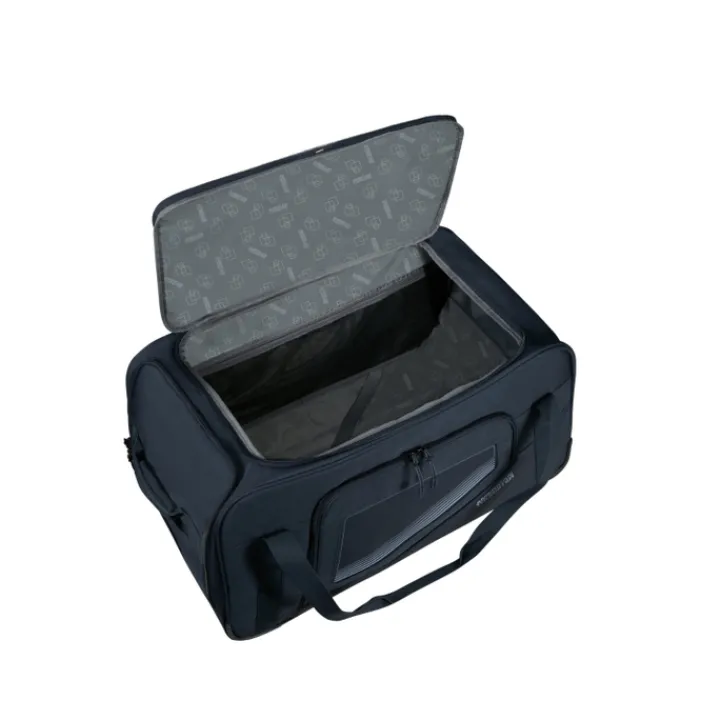 Grote Reistassen|Heren Reistassen>American Tourister City Racer Duffle/Wheels M navy