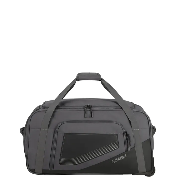 Grote Reistassen|Heren Reistassen>American Tourister City Racer Duffle/Wheels M black