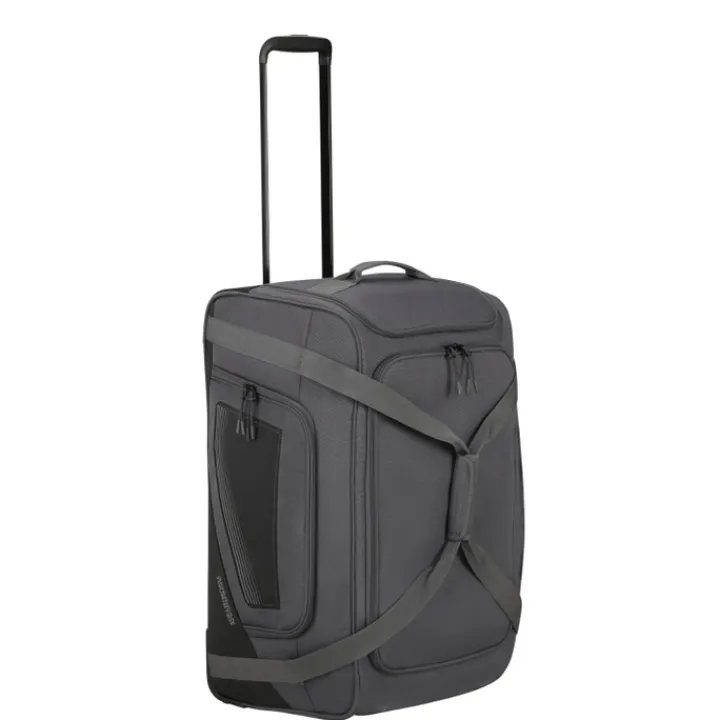 Grote Reistassen|Heren Reistassen>American Tourister City Racer Duffle/Wheels M black