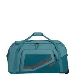 Grote Reistassen|Heren Reistassen>American Tourister City Racer  Duffle/Wheels L petrol