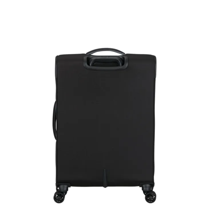 Reistrolleys|Reiskoffers>American Tourister Cloudrider Spinner M Expandable TSA jet black