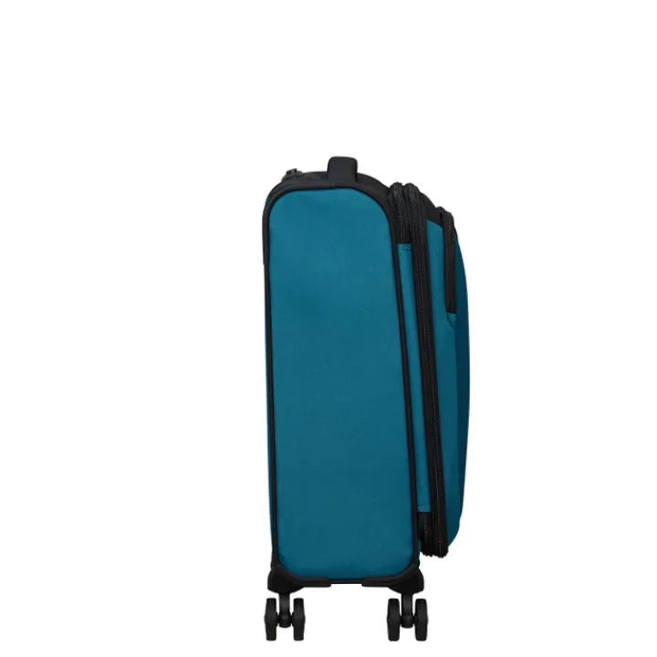 Transavia Trolleys|Handbagage Trolleys>American Tourister Daring Dash Spinner S EXP black/blue