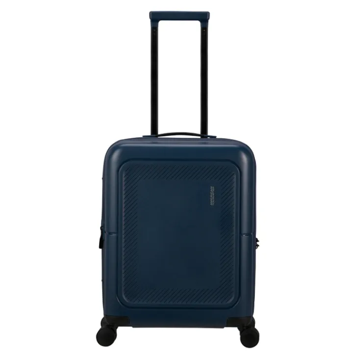 Transavia Trolleys|Ryanair Trolleys>American Tourister Dashpop Spinner 55 Exp midnight blue
