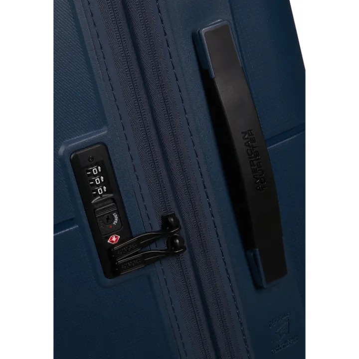 Reistrolleys|Reiskoffers>American Tourister Dashpop Spinner 67 Exp midnight blue