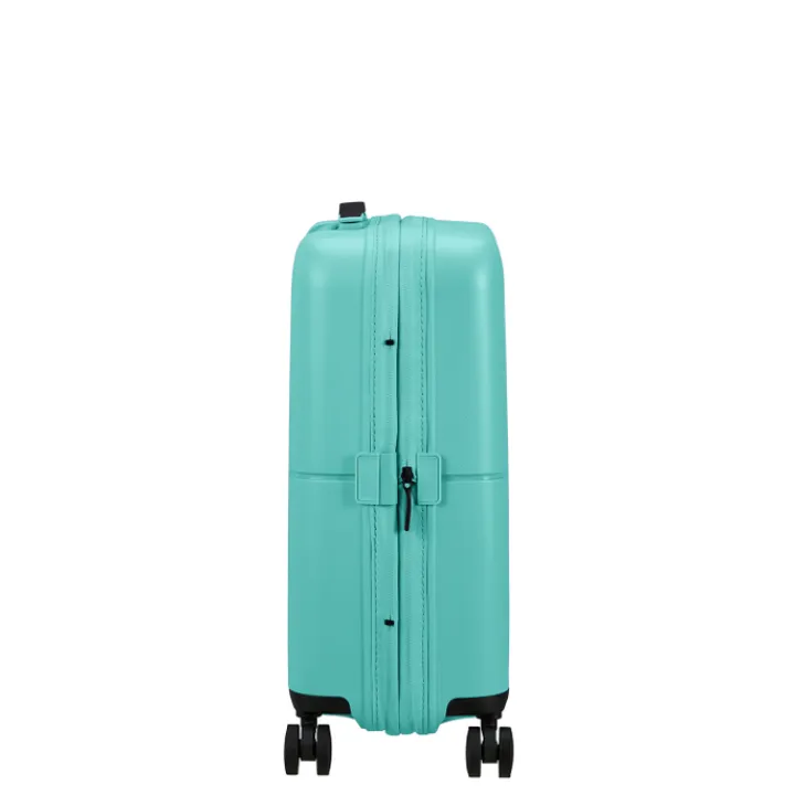 Transavia Trolleys|Ryanair Trolleys>American Tourister Dashpop Spinner 55 Exp aqua sky
