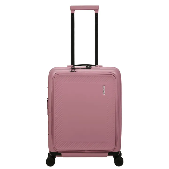 Handbagage Trolleys|Laptop Trolleys>American Tourister Dashpop Spinner 55/20 Exp Frontl. lilas pink