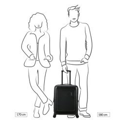 Transavia Trolleys|Ryanair Trolleys>American Tourister Dashpop Spinner 55/20 Exp TSA iceberg green