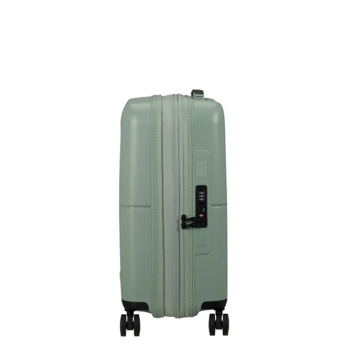 Transavia Trolleys|Ryanair Trolleys>American Tourister Dashpop Spinner 55/20 Exp TSA iceberg green