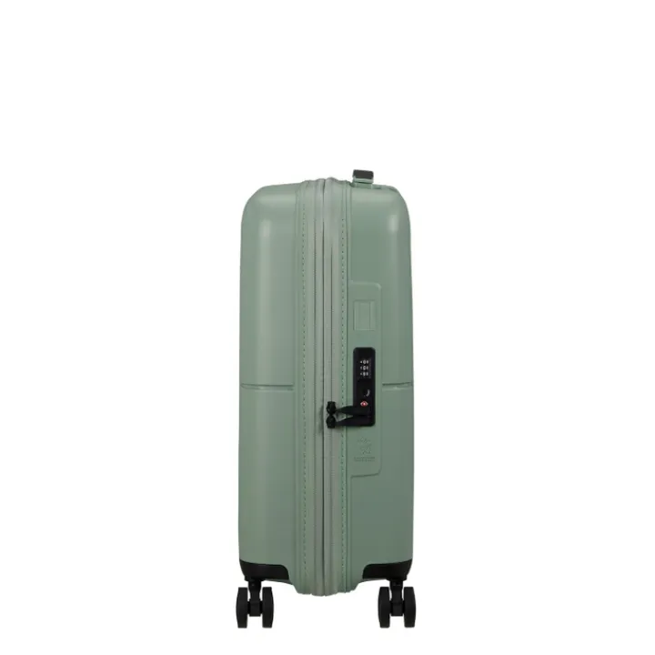 Transavia Trolleys|Ryanair Trolleys>American Tourister Dashpop Spinner 55/20 Exp TSA iceberg green