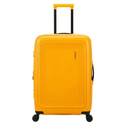 Reistrolleys|Reiskoffers>American Tourister Dashpop Spinner 67 Exp golden yellow
