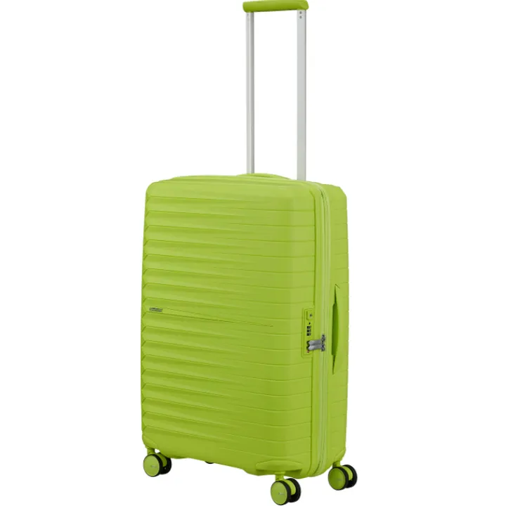 Reistrolleys|Reiskoffers>American Tourister FastForward Spinner 68/25 TSA Exp neon lime