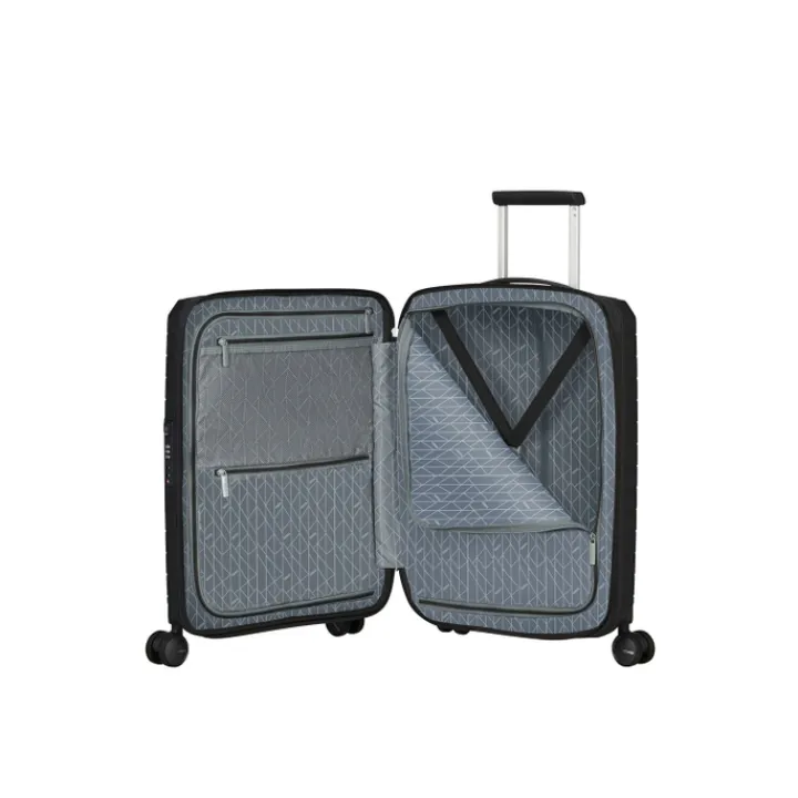 Transavia Trolleys|Ryanair Trolleys>American Tourister FastForward Spinner 55/20 TSA Exp flash black