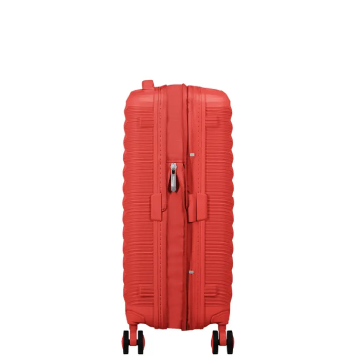 Transavia Trolleys|Ryanair Trolleys>American Tourister FastForward Spinner 55/20 TSA Exp sunset coral