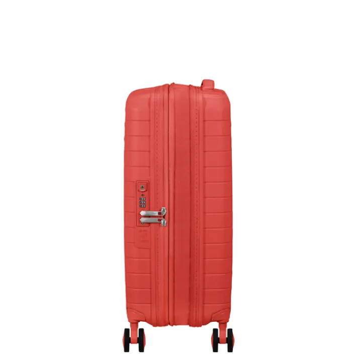 Transavia Trolleys|Ryanair Trolleys>American Tourister FastForward Spinner 55/20 TSA Exp sunset coral