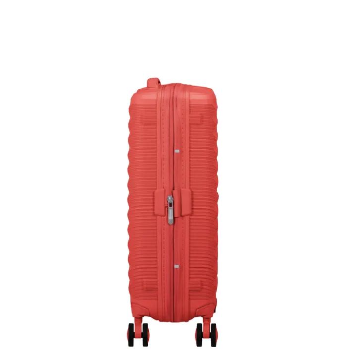 Transavia Trolleys|Ryanair Trolleys>American Tourister FastForward Spinner 55/20 TSA Exp sunset coral