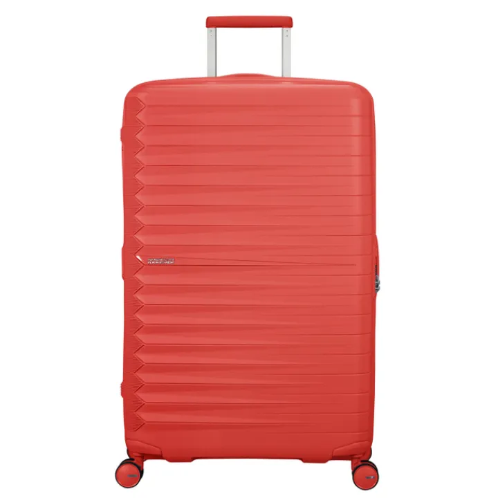 Reistrolleys|Harde Koffers>American Tourister FastForward Spinner 78/29 TSA Exp sunset coral