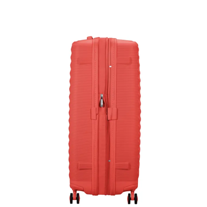 Reistrolleys|Harde Koffers>American Tourister FastForward Spinner 78/29 TSA Exp sunset coral