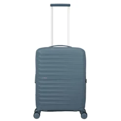 Ryanair Trolleys|Handbagage Trolleys>American Tourister FastForward Spinner 55/20 TSA Exp steel blue