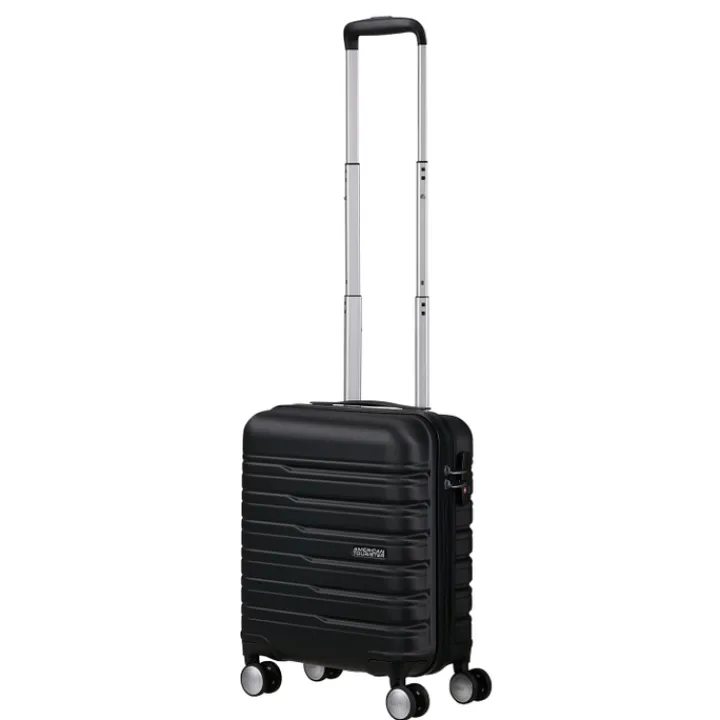 Transavia Trolleys|Handbagage Trolleys>American Tourister Flashline Spinner Underseater shadow black