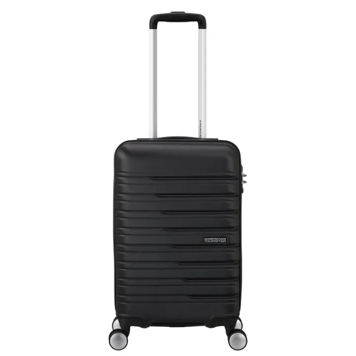 Transavia Trolleys|Klm Trolleys>American Tourister Flashline Spin. 55/25 Cabin Trolley shadow black
