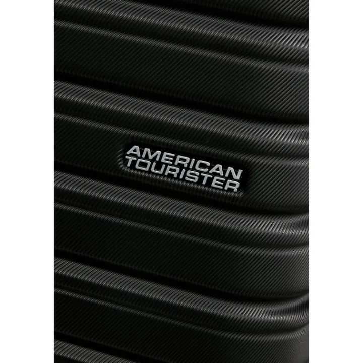 Transavia Trolleys|Klm Trolleys>American Tourister Flashline Spin. 55/25 Cabin Trolley shadow black
