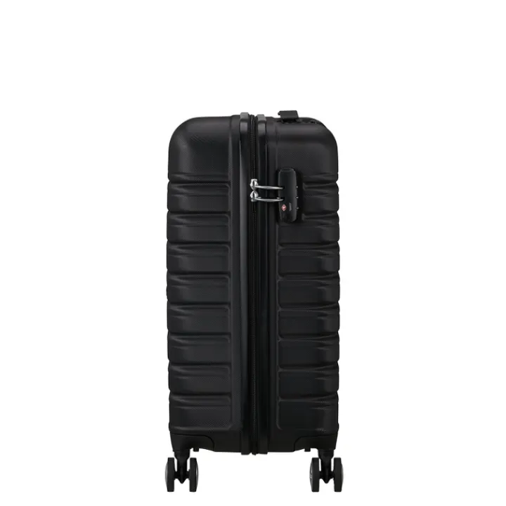 Transavia Trolleys|Klm Trolleys>American Tourister Flashline Spin. 55/25 Cabin Trolley shadow black
