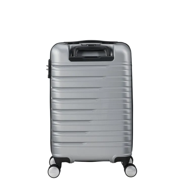 Transavia Trolleys|Klm Trolleys>American Tourister Flashline Spin. 55/25 Cabin Trolley sky silver
