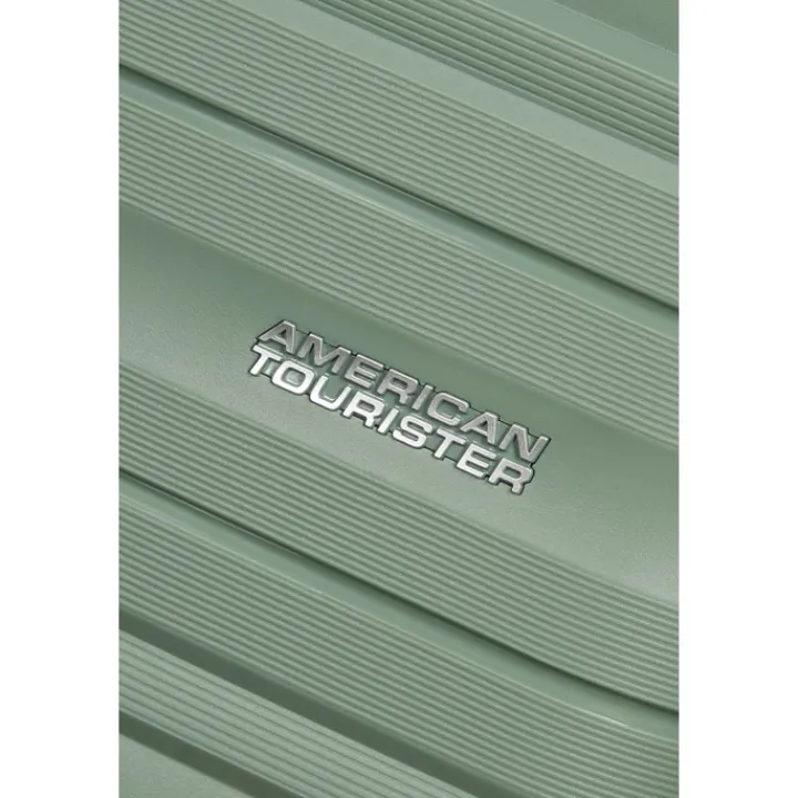 Reistrolleys|Reiskoffers>American Tourister Flytwist Spinner 78/29 TSA Expandable botanic green