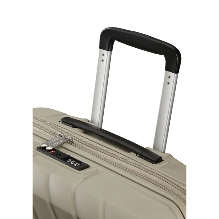 Reistrolleys|Lichtgewicht Koffers>American Tourister Flytwist Spinner 78/29 TSA Expandable sandstone