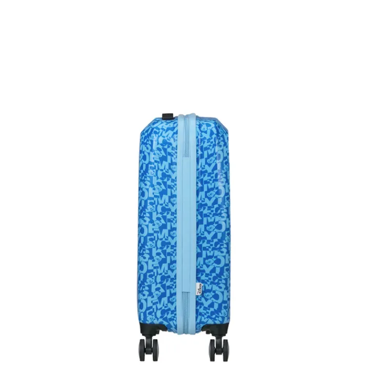 Kinderkoffers>American Tourister Funlighte Disney Spinner 55 cm Mickey lenticular blue