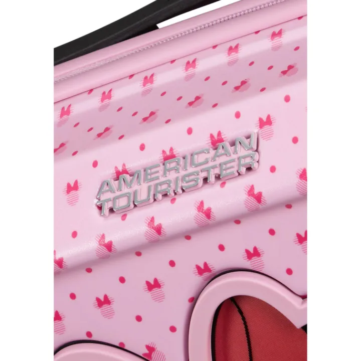 Kindertrolleys|Reiskoffers>American Tourister Funlighte Disney Spinner 55 cm minnie lenticular pink