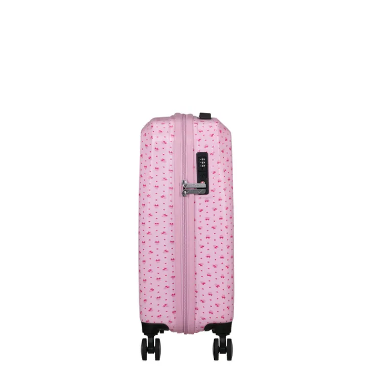 Kindertrolleys|Reiskoffers>American Tourister Funlighte Disney Spinner 55 cm minnie lenticular pink