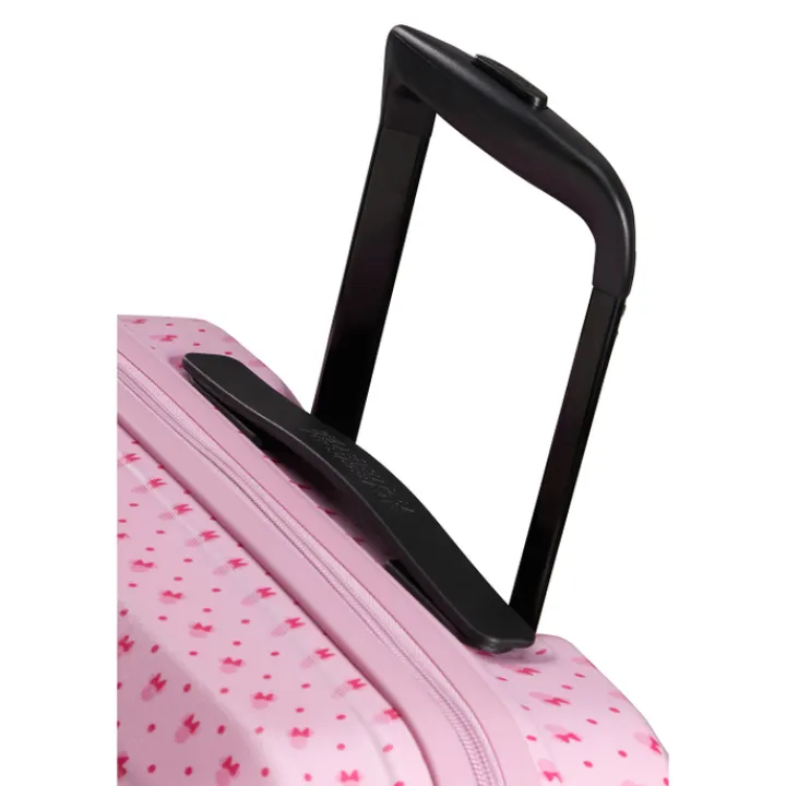Kindertrolleys|Reiskoffers>American Tourister Funlighte Disney Spinner 55 cm minnie lenticular pink