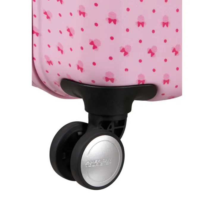 Kindertrolleys|Reiskoffers>American Tourister Funlighte Disney Spinner 55 cm minnie lenticular pink