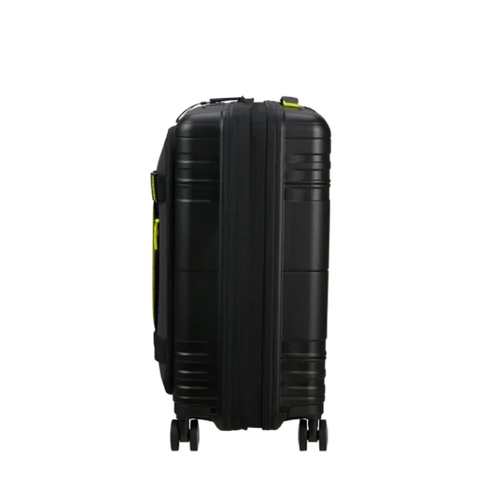 Handbagage Trolleys|Laptop Trolleys>American Tourister Hello Cabin Spinner 55 EXP Coated black/lime