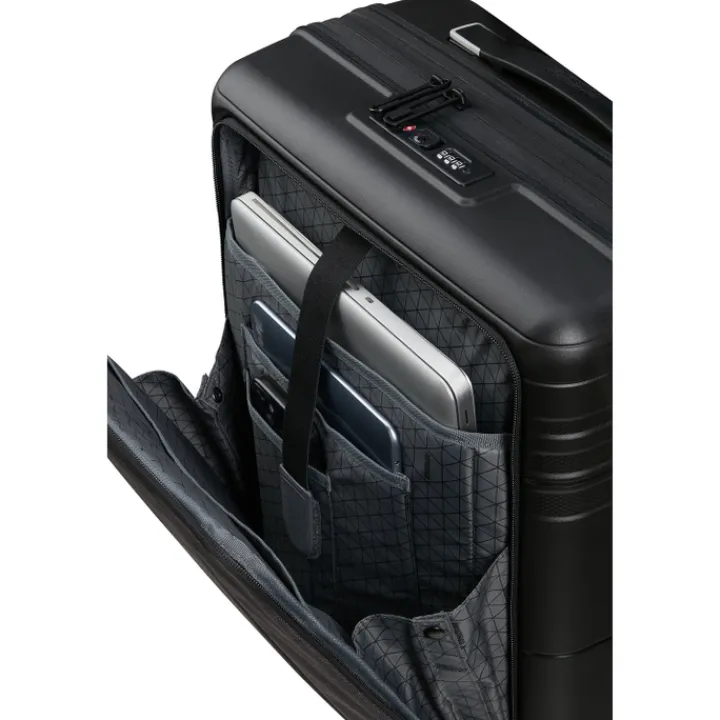 Handbagage Trolleys|Laptop Trolleys>American Tourister Hello Cabin Spinner 55 EXP grey melange