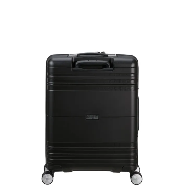 Handbagage Trolleys|Laptop Trolleys>American Tourister Hello Cabin Spinner 55 EXP onyx black