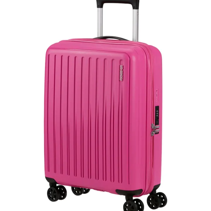 Transavia Trolleys|Ryanair Trolleys>American Tourister Rejoy Spinner 55/20 TSA hawaiian pink