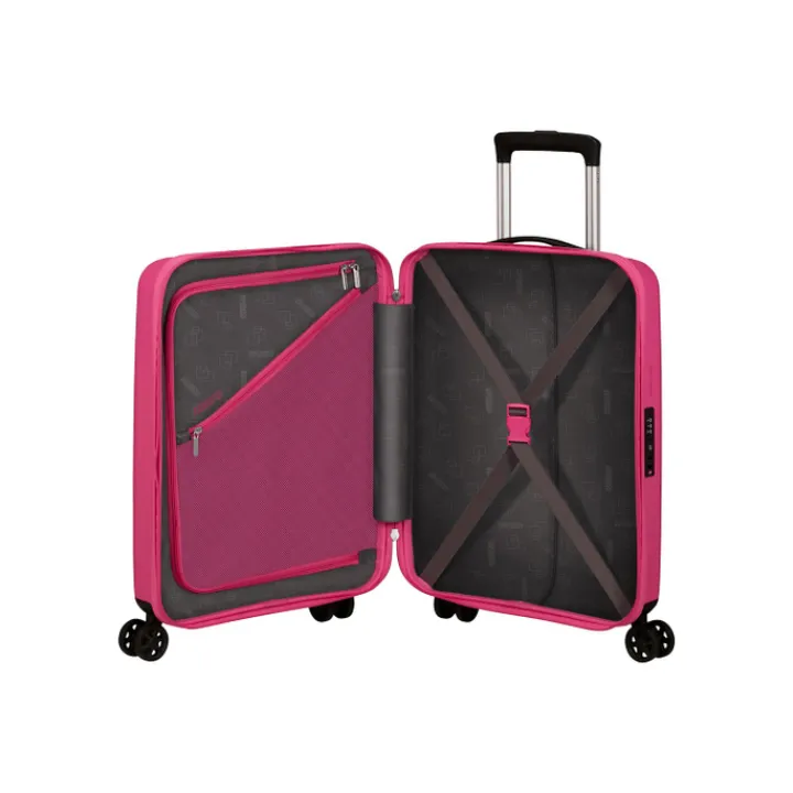 Transavia Trolleys|Ryanair Trolleys>American Tourister Rejoy Spinner 55/20 TSA hawaiian pink