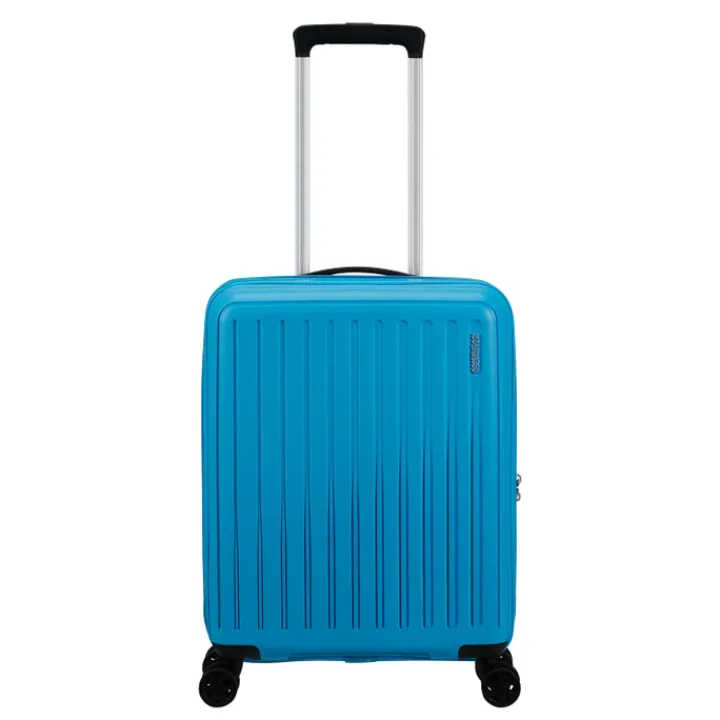 Transavia Trolleys|Ryanair Trolleys>American Tourister Rejoy Spinner 55/20 TSA azure blue