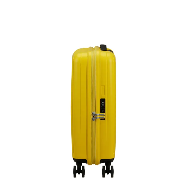 Transavia Trolleys|Ryanair Trolleys>American Tourister Rejoy Spinner 55/20 TSA electric yellow