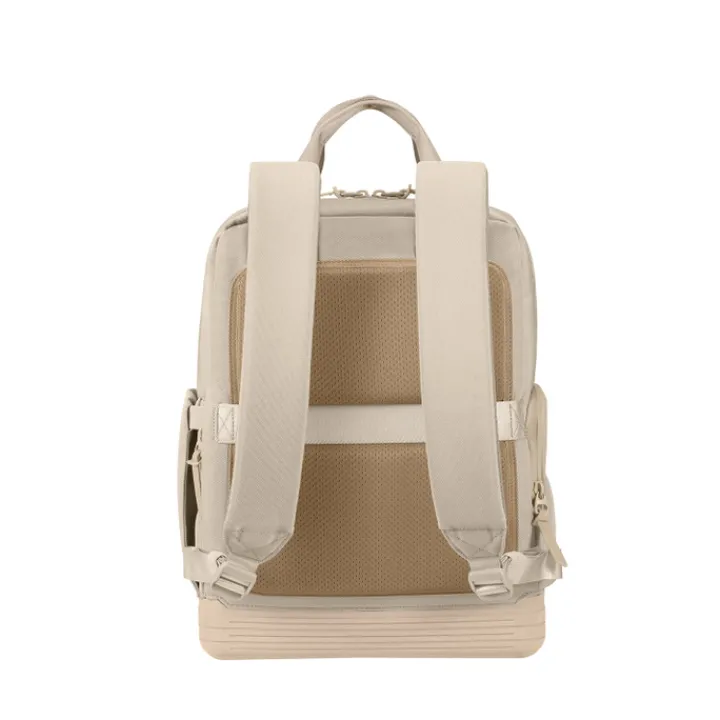 Kleine Rugzakken|Heren Rugzakken>American Tourister Soulpack Business Backpack Tote 15" beige