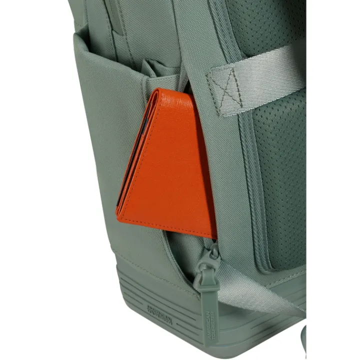 Kleine Rugzakken|Heren Rugzakken>American Tourister Soulpack Business Backpack Tote 15" iceberg green