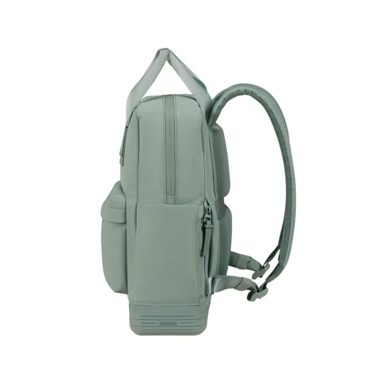 Kleine Rugzakken|Heren Rugzakken>American Tourister Soulpack Business Backpack Tote 15" iceberg green