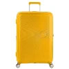 Reistrolleys|Reiskoffers>American Tourister Soundbox Spinner 77 Expandable golden yellow