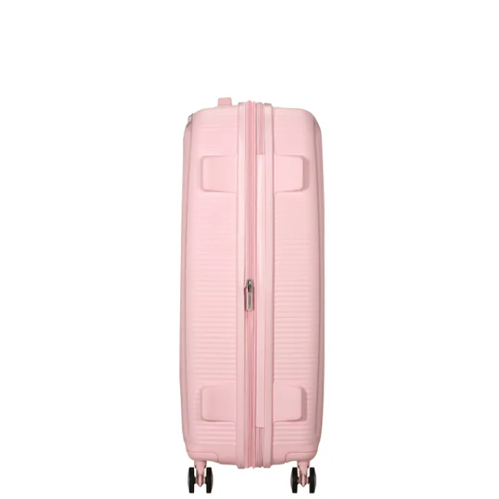 Reistrolleys|Reiskoffers>American Tourister Soundbox Spinner 77/28 TSA Expandable pastel pink