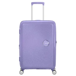 Reistrolleys|Reiskoffers>American Tourister Soundbox Spinner 67 Expandable lavender