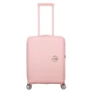 Transavia Trolleys|Ryanair Trolleys>American Tourister Soundbox Spinner 55/20 TSA Expandable pastel pink